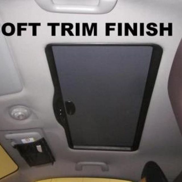 Soft trim finish