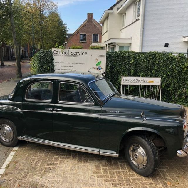 Dakraam oude oldtimer